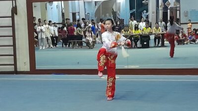 124 Atlet Wushu Bersaing pada Porkot Medan 2025