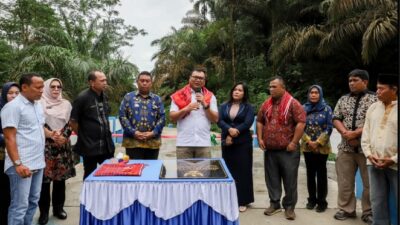 Bupati Deliserdang Resmikan Jembatan Lau Lateng di Sibolangit