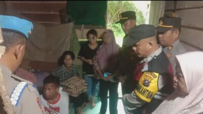 Kapolsek Perbaungan Bantu Warga Kurang Mampu