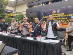 Dalam 15 Hari, Polrestabes Medan Ungkap 103 Kasus Begal, Rayap Besi, Pompa, dan Kekerasan Kelompok dengan 147 Tersangka