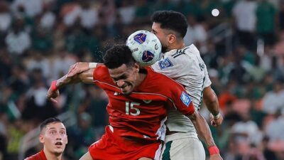Dramatis, Indonesia Dikalahkan Arab Saudi