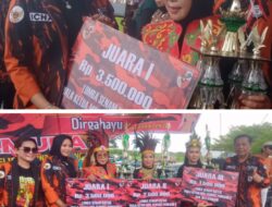 Zumba JC Galang Juara I Lomba Senam Kreasi Pemuda Pancasila Deliserdang