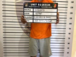 Kaki “Rayap Besi” Ditembak Polsek Medan Area