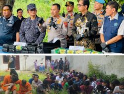 Tim Gabungan Bekuk 59 Tersangka dan Sita 35 Kg Sabu di Medan