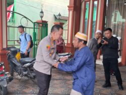 Kapolrestabes Medan Melayat Ibu dari Wartawan Metro TV Usrizal Pulungan