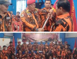 Hotman Harianja Pimpin PP Ranting Desa Sumber Melati Diski