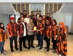 Polri Perkuat Kamtibmas, Kapolrestabes Medan Audiensi Bersama MPC Pemuda Pancasila