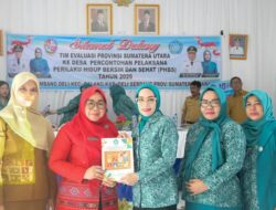 Lomba Program Pokok PKK Kategori PHBS, Desa Timbang Deli Wakili Deli Serdang