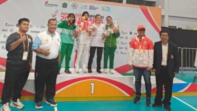 Gulat Sumut Raih Perak di POPNAS 2025