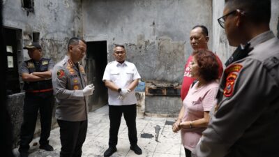 Kapolrestabes Medan Pimpin Penyelidikan Lanjutan Kebakaran Rumah Hakim Tipikor PN Medan