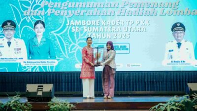 Kahiyang Ayu Tutup Jambore PKK Sumut 2025