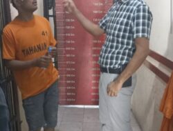 Begal Diringkus Polsek Medan Baru