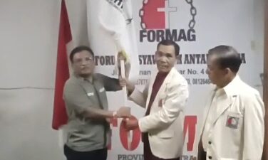 Ir Lamsar Saragi Pimpin FORMAG Kota Medan