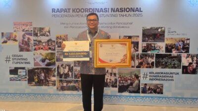 Deli Serdang Raih Penghargaan Daerah Berkinerja Baik Pencegahan Stunting