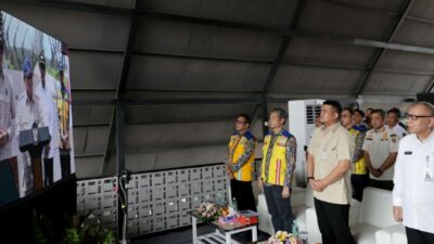 Gubernur Bobby Nasution Hadiri Peresmian Underpass Gatot Subroto Medan oleh Presiden Prabowo