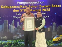 Pertama Dalam Sejarah, Deli Serdang Raih Penghargaan Kabupaten Sehat Swasti Saba Wiwerda