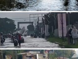 Banjir Susulan Lumpuhkan Arus Lalulintas Percut Sei Tuan – Medan