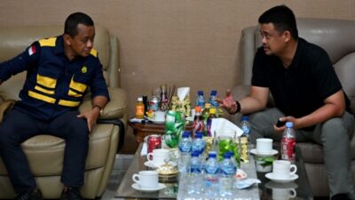 Gubernur Sumut  Bertemu Menteri ESDM, Jaringan Listrik Pulih