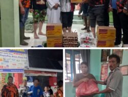 Warga Korban Banjir Desa Pematang Lalang dan Samtim Terima Bantuan Junaidi