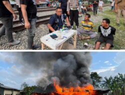 Bandar Sabu di Bantaran Rel Kereta Api Tembung Diduga Gunakan Drone