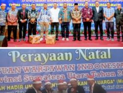 Perayaan Natal PWI Sumut Berlangsung Hikmah dan Penuh sukacita