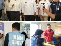 Jelang Nataru, BNNP Sumut Lakukan Deteksi Dini pada Tiga Moda Angkutan