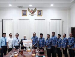 Pemkab Deli Serdang Terima Bantuan Penanganan Banjir dari Bank Sumut