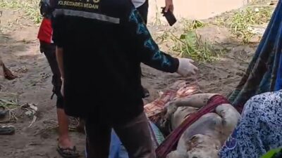Mayat Pria Tanpa Identitas Ditemukan di Pinggir Sungai