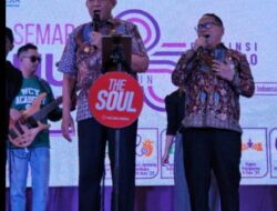 Gubernur Gorontalo dan Kakacab Sanco Lantunkan Lagu ‘Mardua Holong’