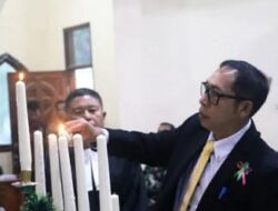Bupati Taput Hadiri Natal Oikumene Kecamatan Pangaribuan
