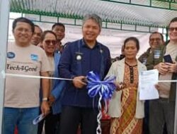 Wabup Taput Resmikan Green House IoT Berbasis Energi Surya