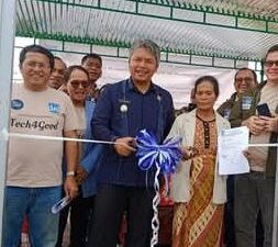 Wabup Taput Resmikan Green House IoT Berbasis Energi Surya