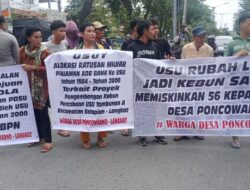 Lagi,  Warga Desa Poncowarno Langkat Tagih Janji Rektor USU