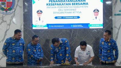 Pemkab Deli Serdang Jalin Kerja Sama dengan Perguruan Tinggi, Lembaga Keuangan dan Swasta