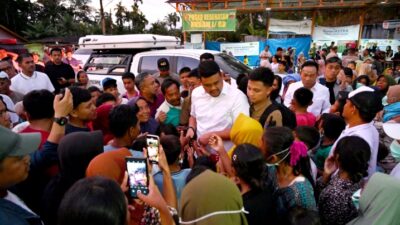 Bobby Nasution Berikan Pelayanan kepada Korban Bencana hingga Dini Hari