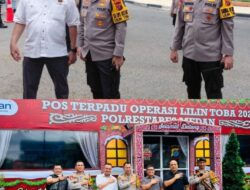 Polrestabes Medan Bersama PWI Sumut Cek Pospam Nataru