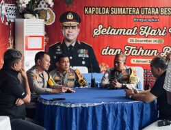 Pengamanan Nataru Dimulai, Kapolrestabes Medan Tinjau Pos Terpadu di Jantung Kota