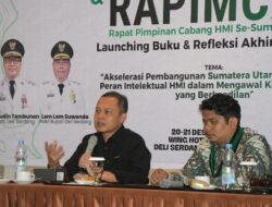 Plt Kadis Kominfostan Jadi Pembicara di Raker Badko HMI & Rapimcab se-Sumut
