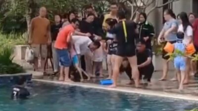 Dua Bocah Perempuan Kembar  Tewas Tenggelam di Kolam Renang Citra Land