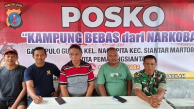 Polres Pematangsiantar Tempatkan Personil di Pos KBN Pulo Gumba
