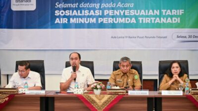 Sosialisasikan Rencana Perubahan Tarif Air, Perumda Tirtanadi Turunkan Harga untuk MBR