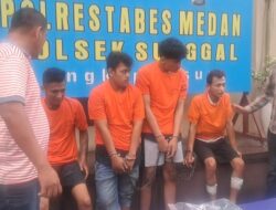 Polsek Sunggal Bongkar Sindikat Curat Spesialis Masjid