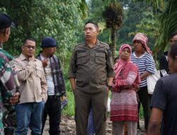 Bupati Taput Tinjau Jembatan Vital Aek Sipurik-purik