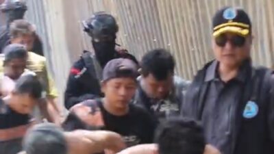BNNP Sumut GKN di Desa Percut, Puluhan Orang Diamankan