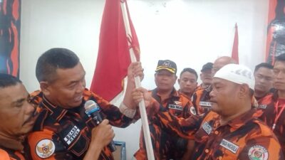 Handreanto ‘Begot’ Kembali Pimpin Pemuda Pancasila Desa Medan Estate