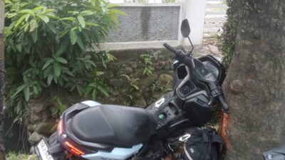 Tabrak Pohon, IRT Meninggal Dunia, Dua Anaknya Luka-luka