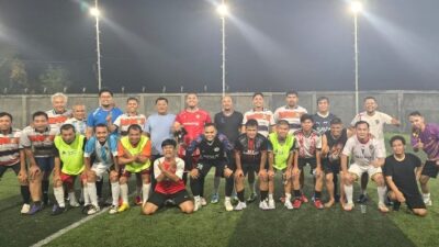 TIm JCS Polrestabes Medan Ujicoba Lawan MSJC