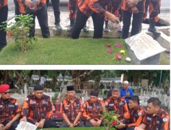 Ketua MPC Pemuda Pancasila Deli Serdang Ziarah ke Makam Kodrat Shah, Anuar Shah dan Barkat Shah