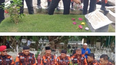 Ketua MPC Pemuda Pancasila Deli Serdang Ziarah ke Makam Kodrat Shah, Anuar Shah dan Barkat Shah