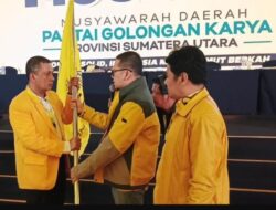 Andar Amin Harahap Resmi Pimpin Golkar Sumut